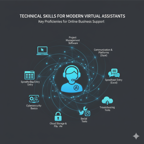 Technical Skills for Modern Virtual Assistants