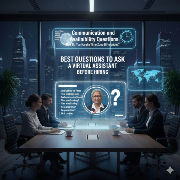 Communication and Availability Questions
How Do You Handle Time Zone Differences?