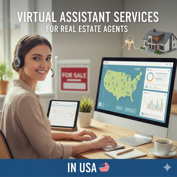 Virtual Assistant Services for Real Estate Agents in USA