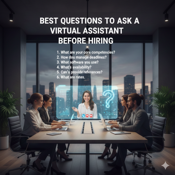 Best Questions to Ask a Virtual Assistant Before Hiring