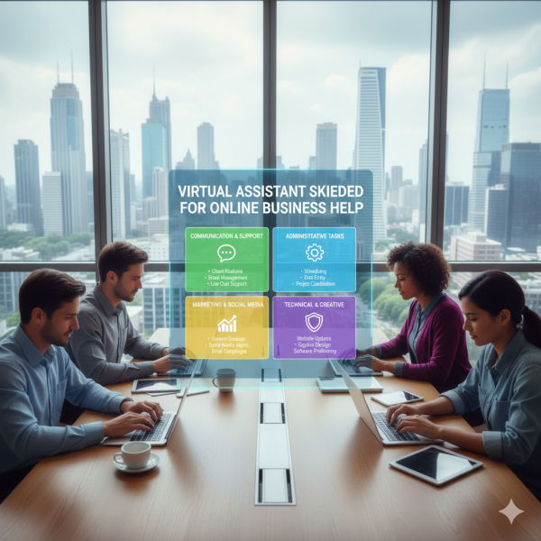Virtual Assistant Skills Needed for Online Business Help