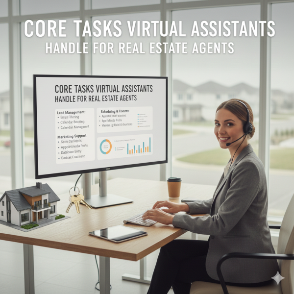 Core Tasks Virtual Assistants Handle for Real Estate Agents