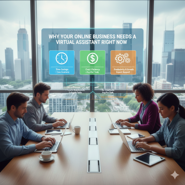 Why Your Online Business Needs a Virtual Assistant Right Now