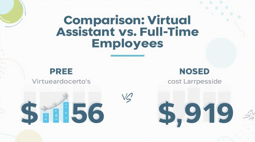 Comparison: Virtual Assistant vs Full-Time Employee Costs