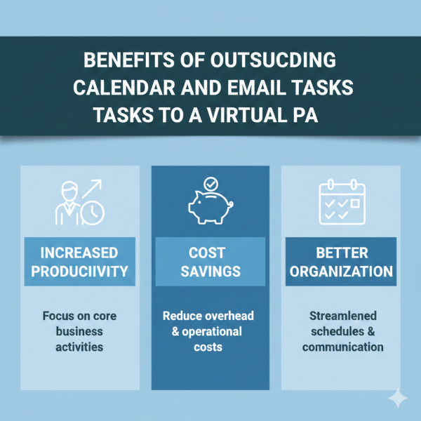 Benefits of Outsourcing Calendar and Email Tasks to a Virtual PA