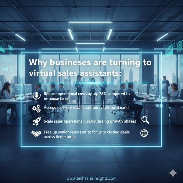 Why businesses are turning to virtual sales assistants: