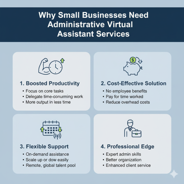 Why Small Businesses Need Administrative Virtual Assistant Services