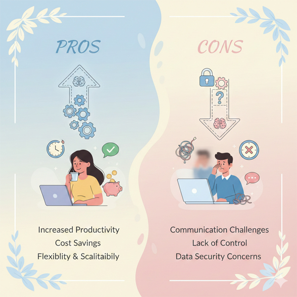 Pros and Cons of Hiring a Virtual Assistant