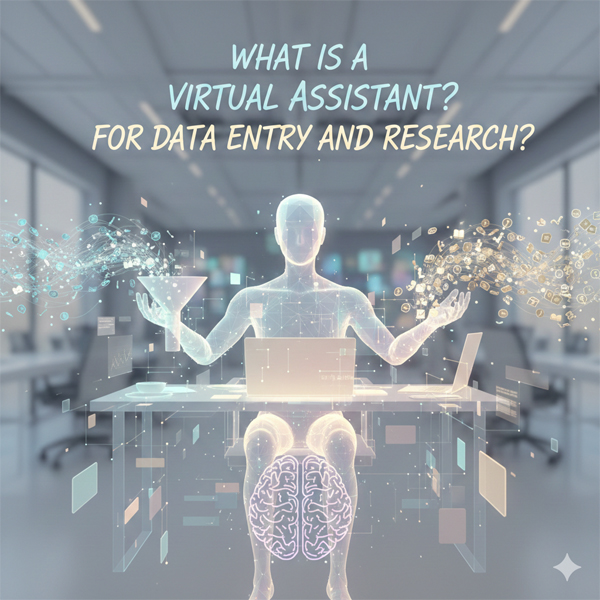What is a Virtual Assistant for Data Entry and Research?