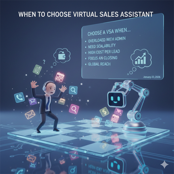 When to Choose a Virtual Sales Assistant
