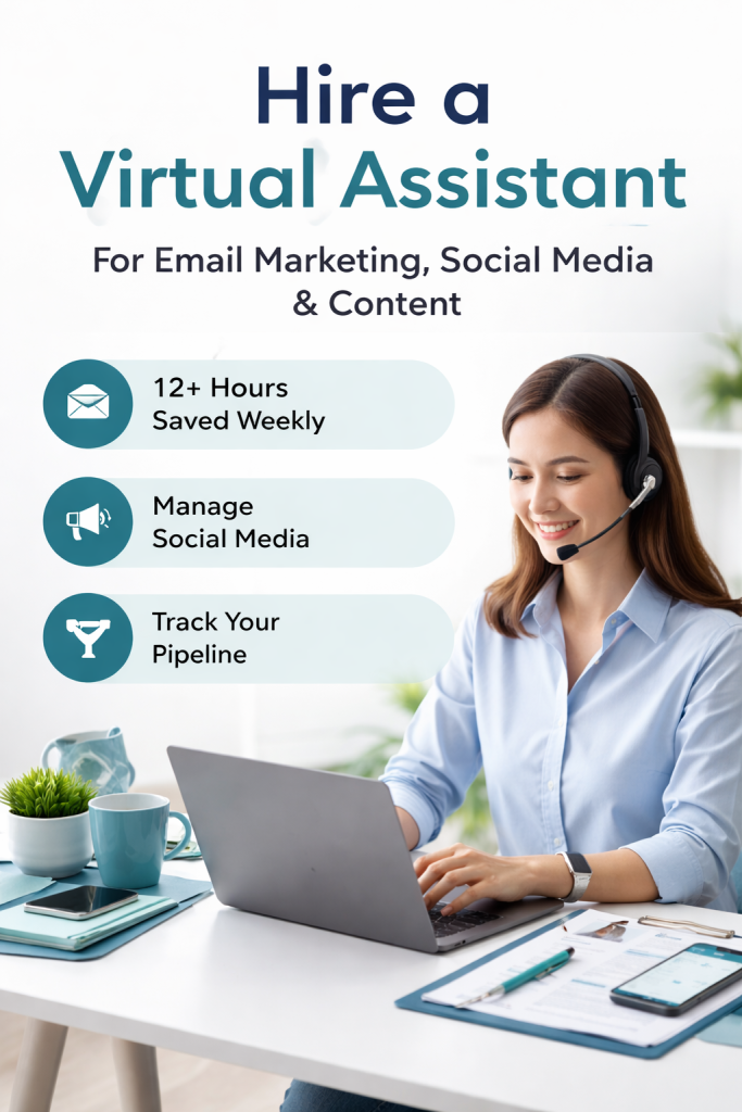 Virtual Assistant for Marketing: Email, Social Media, and Content Support